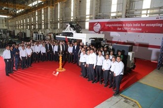 Delivered the 12,501st Indian made injection moulding machine